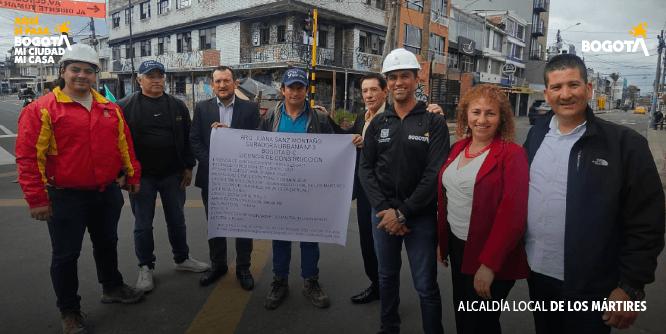En la foto el Alcalde local John jader Suarez Delgado con los Ediles de la Localidad