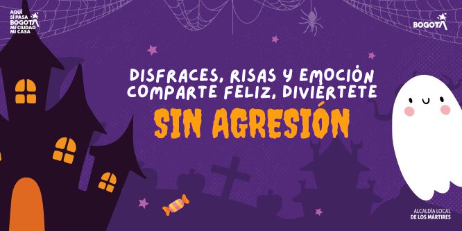 Foto Celebra Halloween seguro y en familia- Localidad de Los Mártires