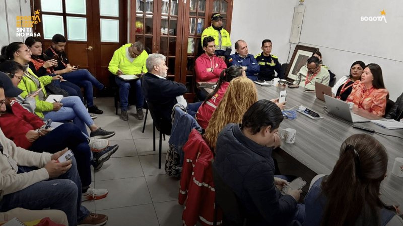 Consejo de Seguridad en Los Mártires