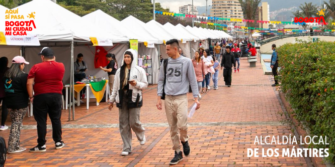 Foto Feria de Servicios Localidad de Los Mártires