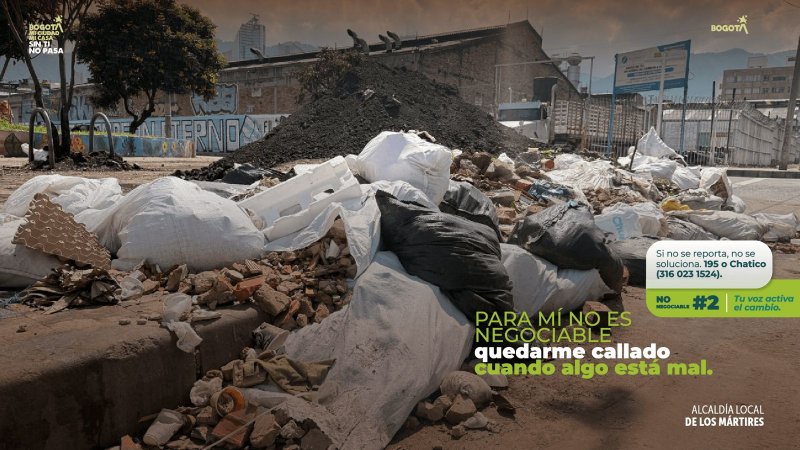 Foto Jornada de sensibilización uso correcto de manejo de basuras..