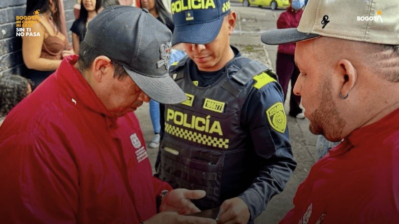 Operativo mejora seguridad en Los Mártires