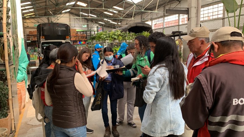 Foto Mercado Nacional Nacional de las Plantas