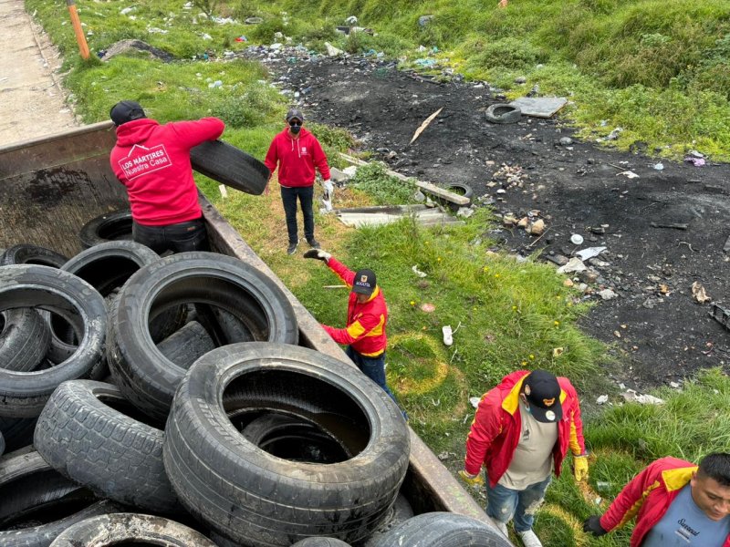 Jornada de Recolección de llanatas abandonadas en Los Mártires