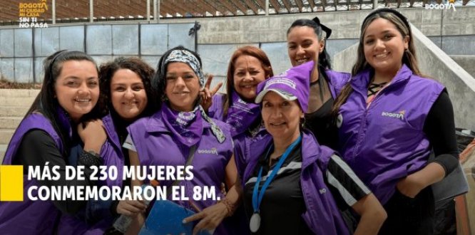 Conmemoración del 8M - Alcaldía Local de Los Mártires Conmemoración del 8M - Alcaldía Local de Los Mártires