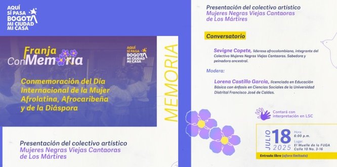 Conmemoración Día Internacional de la Mujer Afrolatina