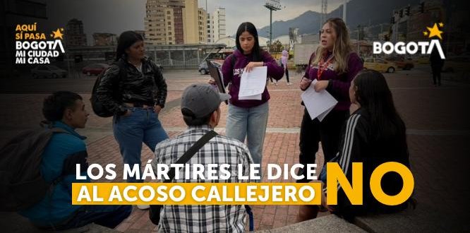 Campaña en contra del acoso callejero - Localidad de Los Mártires