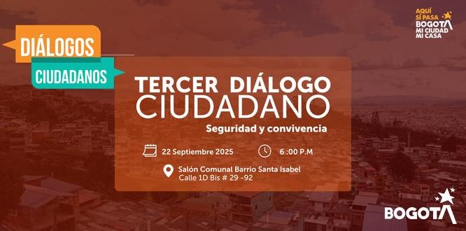 Foto invitación Tercer Diálogo Ciudadano