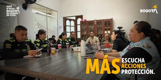 Foto Consejo de seguridad para mujeres - Alcaldía Local de Los Mártires