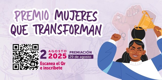 Foto convocatoria premio mujeres que transforman - Localidad de Los Mártires