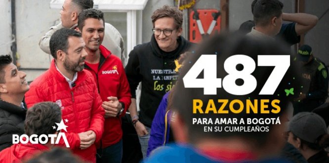 Foto de la nueva sede de la alcaldía Local - Aparecen el alcalde Mayor, el secretario de gobierno y el alcalde local