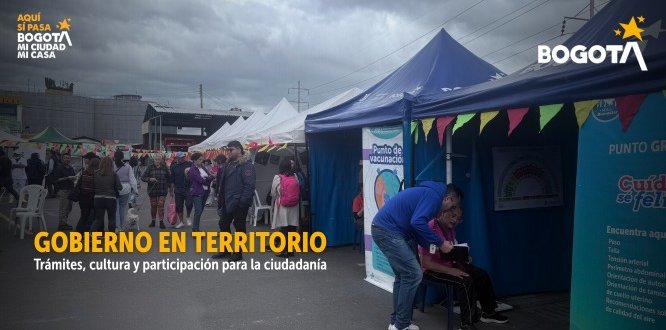 Foto Evento Feria Gobierno en Territorio - Localidad de los Mártires