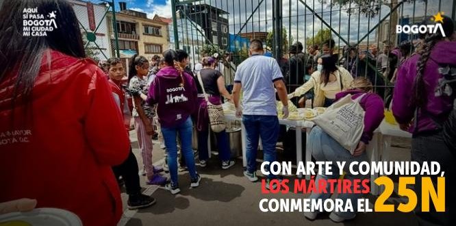 Foto Festival por los Derechos Humanos llenó de vida el parque Santa Fe - Localidad de Los Mártires