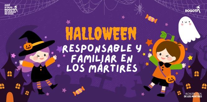 Celebremos un Halloween seguro, responsable y en familia en Los Mártires