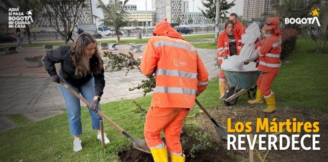 Foto Jornada Ambiental en Los Mártires
