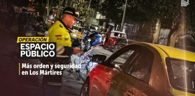 Foto Jornada de Recuperación de espacio público en Los Mártires