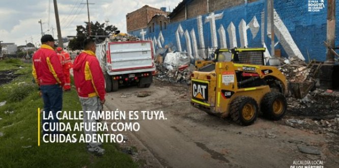 Foto Jornada de Recuperación de espacio público en Los Mártires