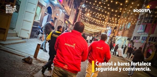 Control a bares fortalece seguridad y convivencia 