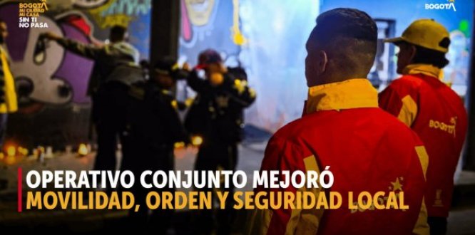 Intervención en Calle 24 fortaleció seguridad y convivencia ciudadana