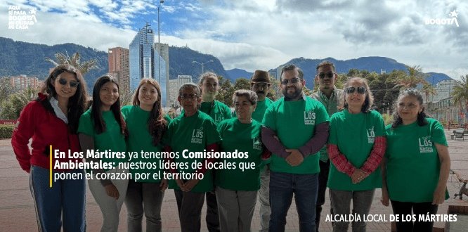 Posesión oficial de las y los Comisionados de la Comisión Ambiental Local - Localidad de Los Mártires