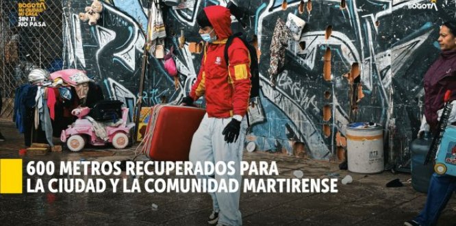 Trabajo articulado fortalece la recuperación urbana en La Sabana