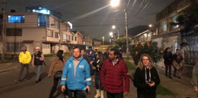 Dinámica social nocturna en el Barrio El Progreso