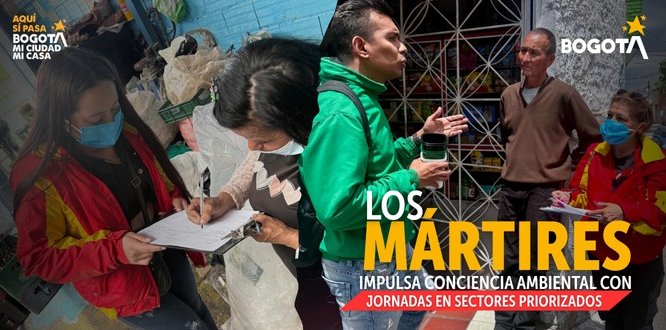 Jornada Ambiental en el sector de La Carrilera - Localidad de los Márties