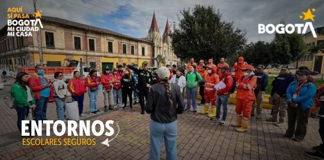 Jornada de entornos seguros en la Localidad de Los Mártires