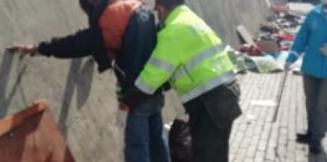 Intervención del Canal Comuneros por presencia de habitantes de calle