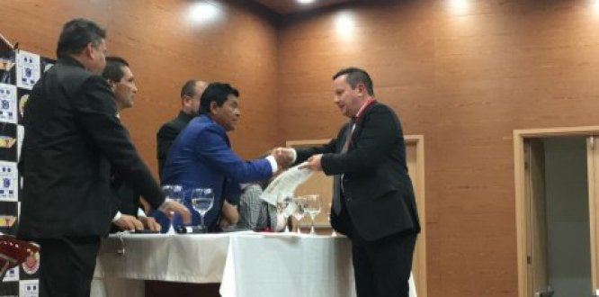  El martes 11 de diciembre se llevó a cabo el galardón sobre “La paz, el Humanitarismo, Promotor del Medio ambiente” y “Gran Defensor de la Prensa Independiente”. En el cual, la Alcaldía Local de Los Mártires resaltó por su buen desempeño y gestión. 