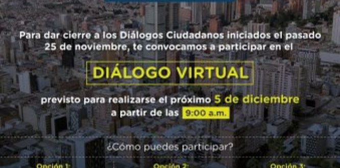Diálogo Ciudadano virtual 