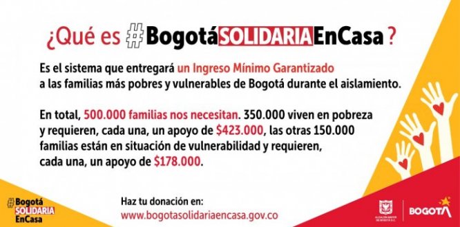 Bogotá Solidaria En Casa