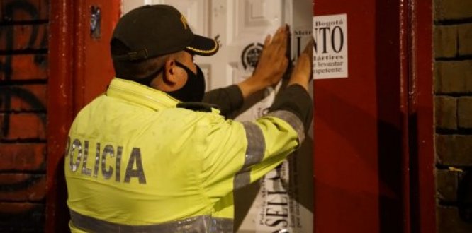 Sellaron establecimiento que estaba de fiesta en el barrio Santa Fe