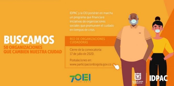 IDPAC y OEI firman convenio de cooperación que dará vida a la red de Organizaciones Cuidadoras