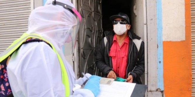 La seguridad alimentaria está garantizada para más de 1.800 hogares del barrio Santa Fe por lo que resta de la Cuarentena Estricta en Los Mártires