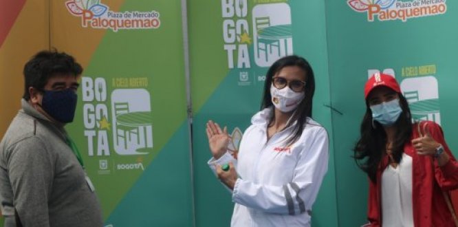  'Bogotá a Cielo Abierto' inicia con éxito en Paloquemao: la segunda central de abastos más importante de Bogotá
