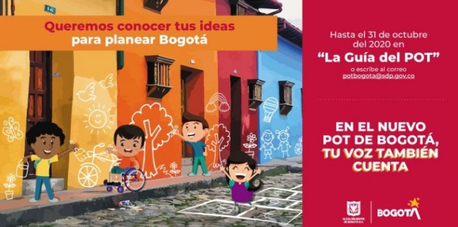 En el nuevo POT de Bogotá la voz de los niños y las niñas también cuentan