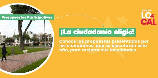 32 proyectos ciudadanos serán financiados este año por la localidad de Los Mártires