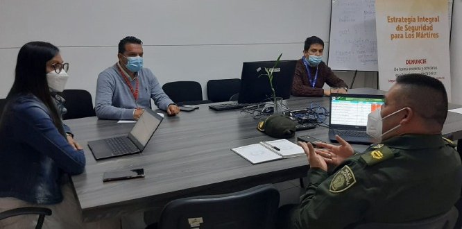 Gracias a la #EstrategiaIntegralDeSeguridad los delitos en Los Mártires se redujeron en un 40%