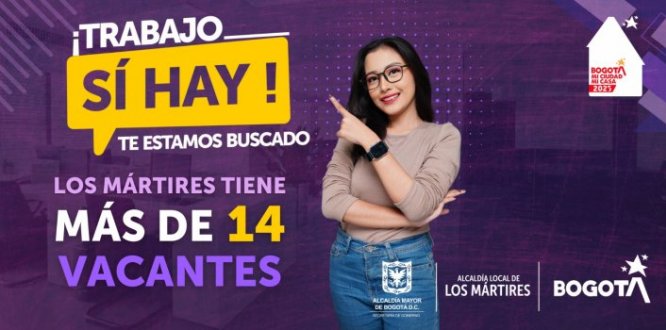 Foto tipo banner con ofertas laborales