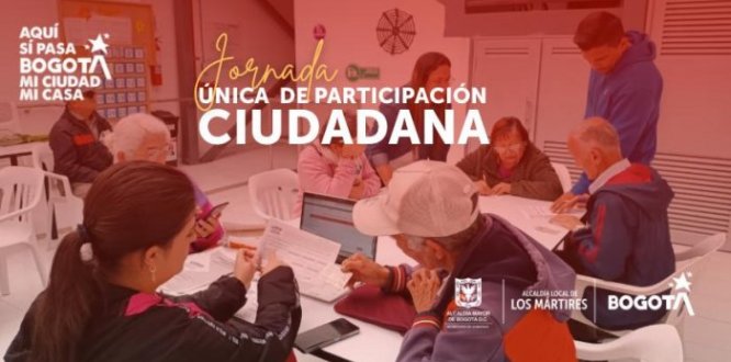 Imagen tipo banner con texto incitando a la Jornada ünica Electoral de Participación Ciudadana