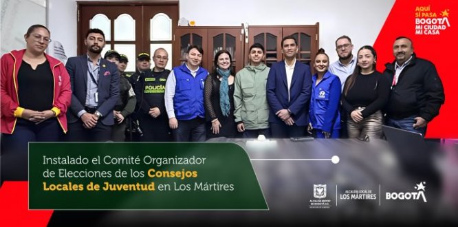 Imagen de integrantes de la mesa de trabajo de Elección Consejo Locales de Juventud