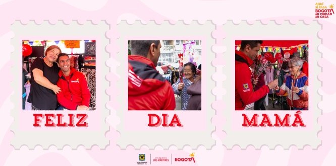 Foto de homenaje a las madres