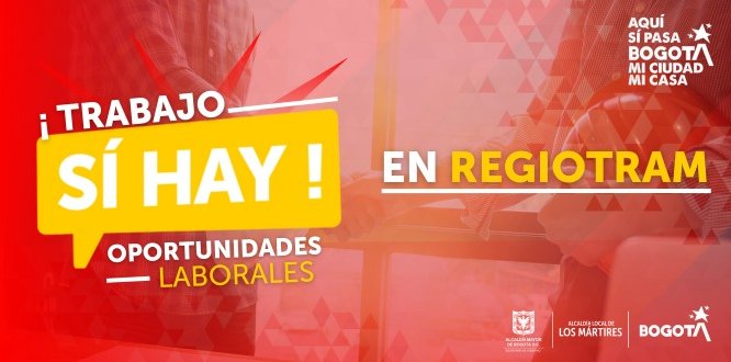 Imagen de vacantes laborales de Regiotram