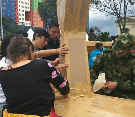 Replica voto nacional en cartón 