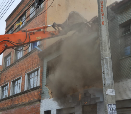 La olla de microtráfico denominada 'La Fortaleza' fue demolida