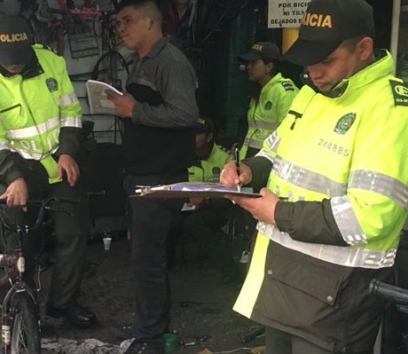 Recuperadas 45 Bicicletas hurtadas en Localidad de los Mártires