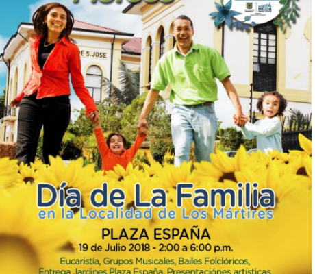Localidad de los Mártires celebra día de la Familia con “La Familia Florece”