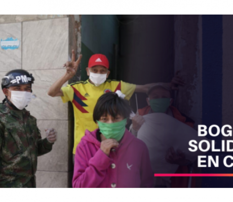 Más de 600 mercados entregó la Alcaldía de Bogotá en la localidad de los Mártires