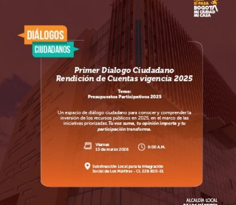 Primer Dialogo Ciudadano - presupestos participativos